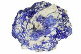 Vivid Blue, Cut/Polished Azurite Nodule - Siberia #94554-1